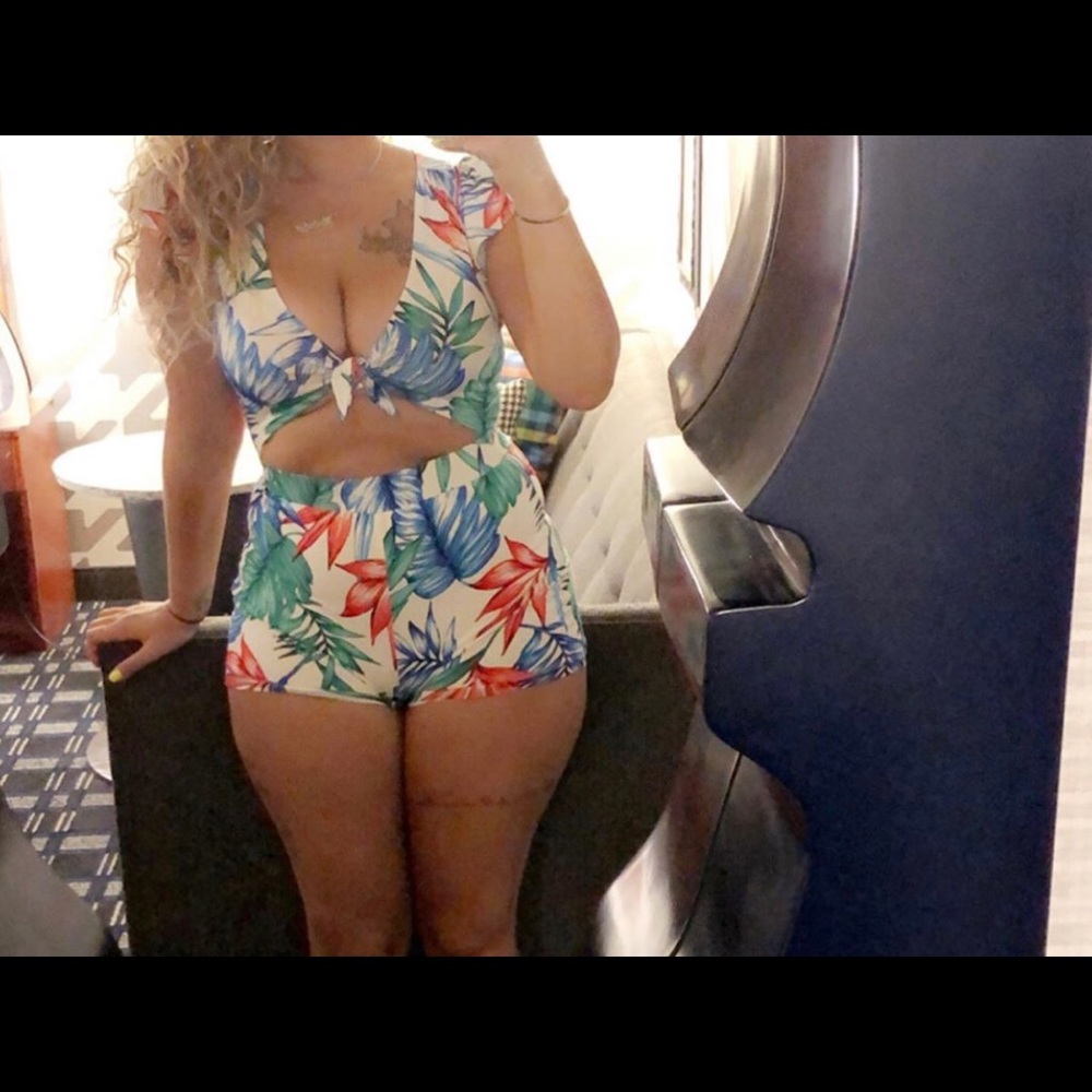 Floral romper